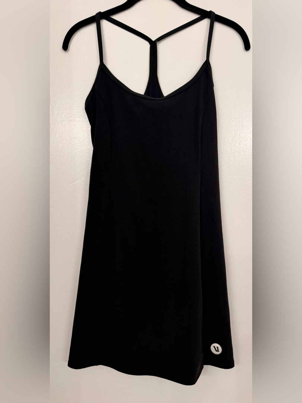 Vuori One Shot Tennis Mini Dress Black Size Small